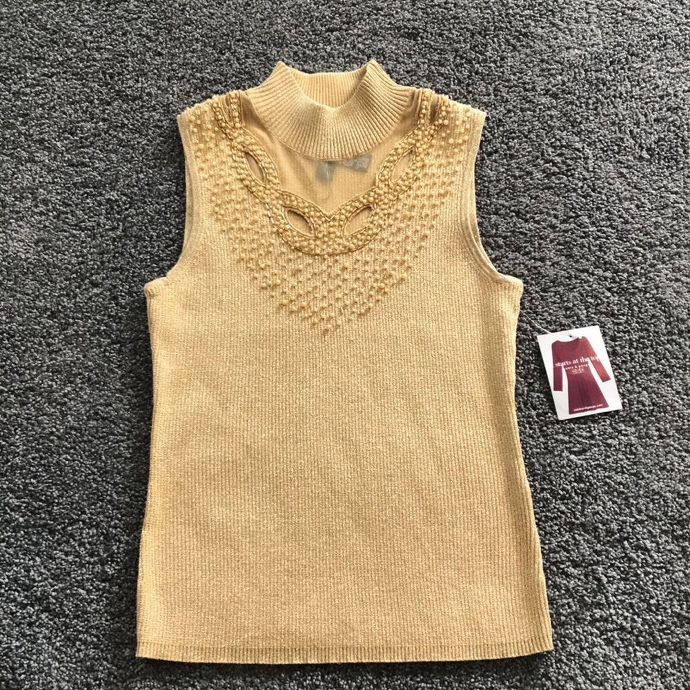 Gold shirt